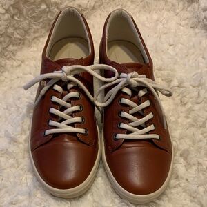 Ecco Women's Brown Leather Flats